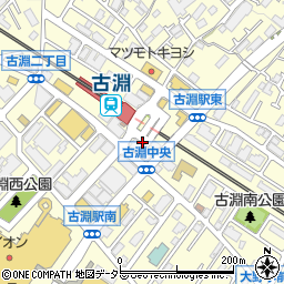 東進衛星予備校　古淵駅前校周辺の地図