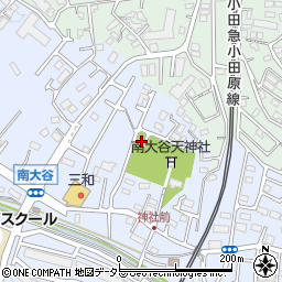 東京都町田市南大谷506周辺の地図