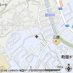 東京都町田市南大谷1650周辺の地図