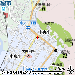 野田のり茶店周辺の地図