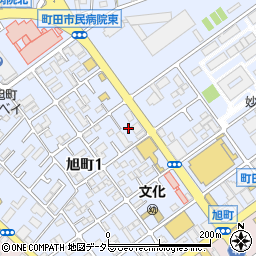 東京都町田市旭町周辺の地図