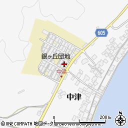 京都府宮津市銀丘周辺の地図