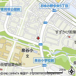 鎌取進学教室周辺の地図