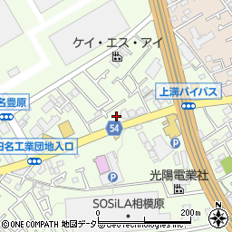 神奈川県相模原市中央区田名4065-1周辺の地図