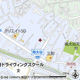 東京都町田市南大谷516周辺の地図