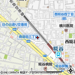 東京都大田区西糀谷4丁目30周辺の地図