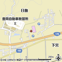 ダイナム　兵庫・豊岡店周辺の地図
