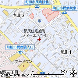 東京都町田市旭町1丁目9周辺の地図