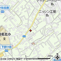 神奈川県相模原市中央区田名4578-4周辺の地図
