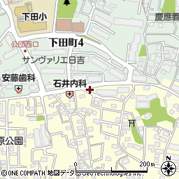 港北警察署下田交番周辺の地図