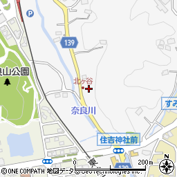 神奈川県横浜市青葉区奈良町849-10周辺の地図