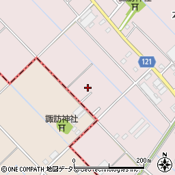千葉県山武市本須賀3163周辺の地図