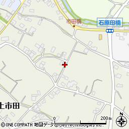 長野県高森町（下伊那郡）上市田周辺の地図
