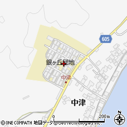 京都府宮津市銀丘74周辺の地図