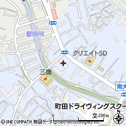 東京都町田市南大谷41周辺の地図