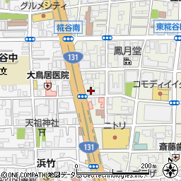 手打蕎麦処 やぶ久 羽田総本店周辺の地図