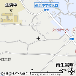 千葉県千葉市中央区南生実町周辺の地図