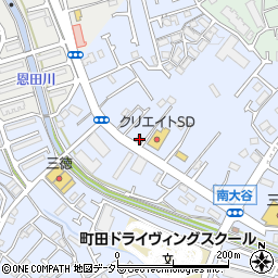 東京都町田市南大谷172周辺の地図
