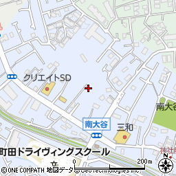 東京都町田市南大谷518周辺の地図