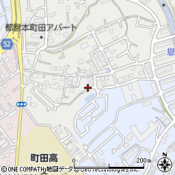東京都町田市本町田17-2周辺の地図