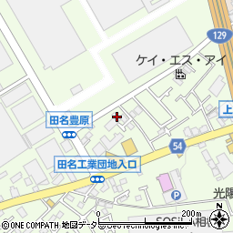 神奈川県相模原市中央区田名4116-3周辺の地図