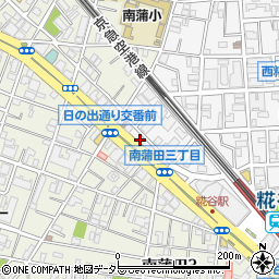 読売新聞糀谷ＳＣ周辺の地図