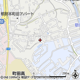東京都町田市本町田17周辺の地図
