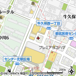和食天ぷらさくさく周辺の地図