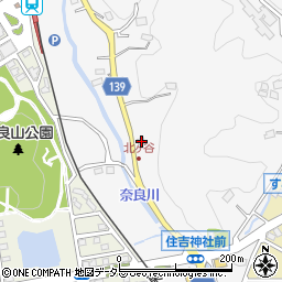 神奈川県横浜市青葉区奈良町841周辺の地図