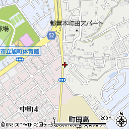 東京都町田市本町田327周辺の地図