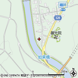 鳥取県鳥取市福部町細川357周辺の地図