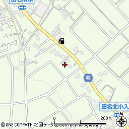 神奈川県相模原市中央区田名1731-1周辺の地図