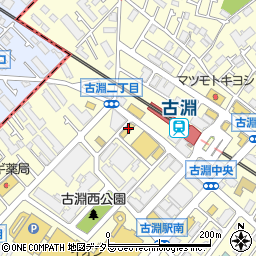 快活ＣＬＵＢ　古淵駅前店周辺の地図