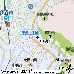 弘三館周辺の地図