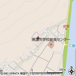 岐阜県美濃市前野1056-15周辺の地図