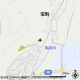 兵庫県豊岡市栄町周辺の地図