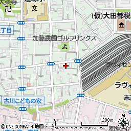 ａｎパーク新蒲田３第２駐車場周辺の地図