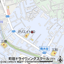 東京都町田市南大谷191周辺の地図