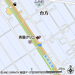 ワークマン東金バイパス店周辺の地図