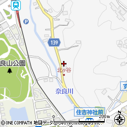 神奈川県横浜市青葉区奈良町842-23周辺の地図
