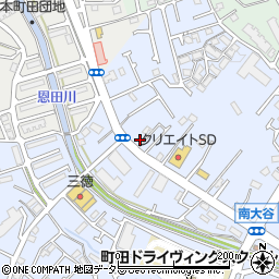 東京都町田市南大谷35-6周辺の地図