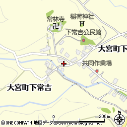 京都府京丹後市大宮町下常吉367周辺の地図