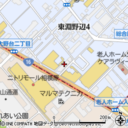 株式会社タジマヤ　相模原支店周辺の地図