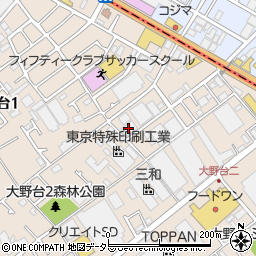 宇佐美エナジー　神奈川営業所周辺の地図