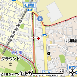 株式会社大村総業　矢上工場周辺の地図