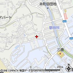 東京都町田市本町田8周辺の地図