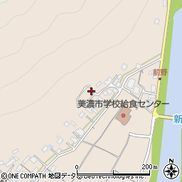 岐阜県美濃市前野1056周辺の地図