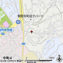東京都町田市本町田330周辺の地図