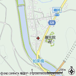 鳥取県鳥取市福部町細川347周辺の地図