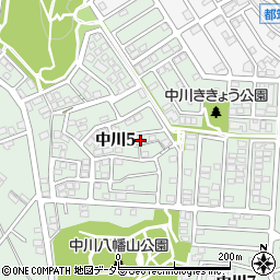 吉野テラス周辺の地図